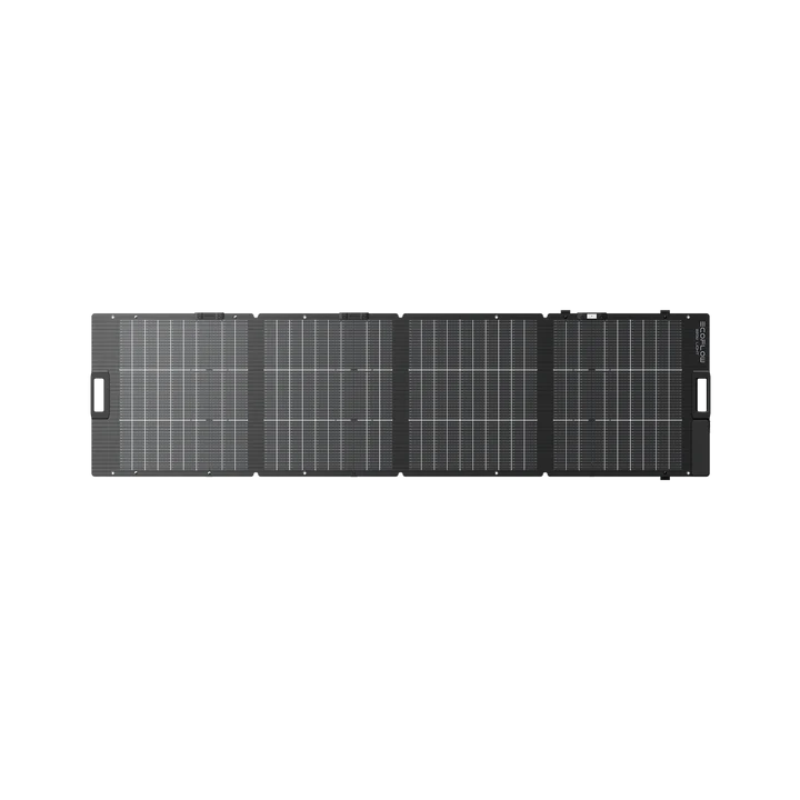 EcoFlow 220W Lightweight Portable Solar Panel foldable solar charger for EcoFlow power stations camping RVs caravans off-grid and load shedding backup