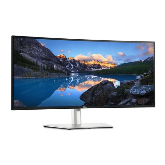 Dell UltraSharp U3425WE 34 inch curved WQHD IPS monitor with Thunderbolt hub for professional productivity and multitasking