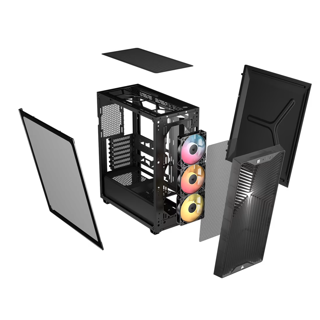3200D RS ARGB Mid-Tower Case - Smoke - view 3