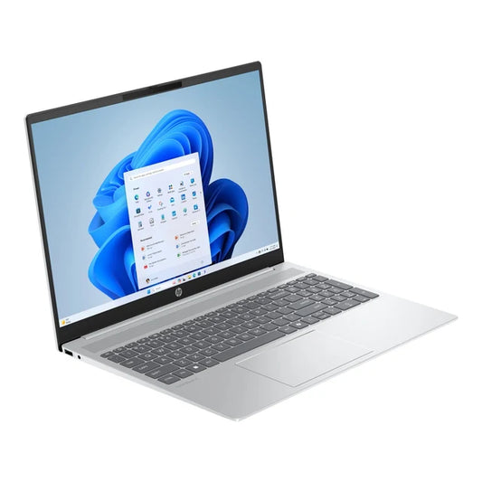 HP OmniBook 5 16 inch AI notebook in Silver with Intel Core Ultra 5 225U 16GB RAM 512GB SSD and Windows 11 Home for productivity and everyday use