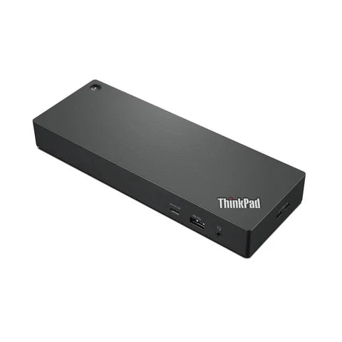 Lenovo Thunderbolt 4 Workstation Dock 40B00300SA – front and top view