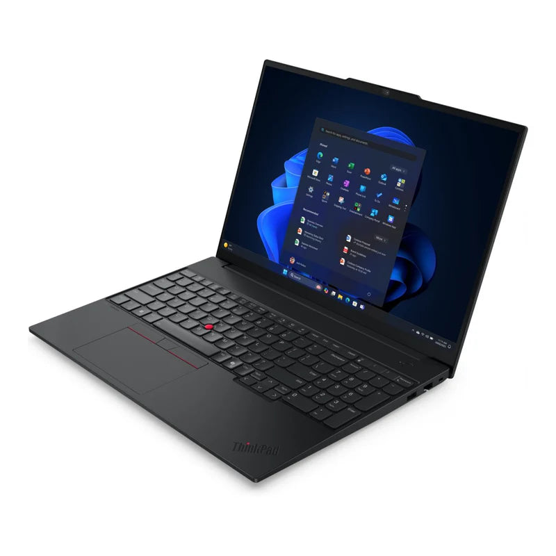 Lenovo ThinkPad E16 Gen 3 22AY002DZA 16 inch WUXGA AI laptop Intel Core Ultra 5 226V 16GB RAM 512GB SSD Windows 11 Pro black