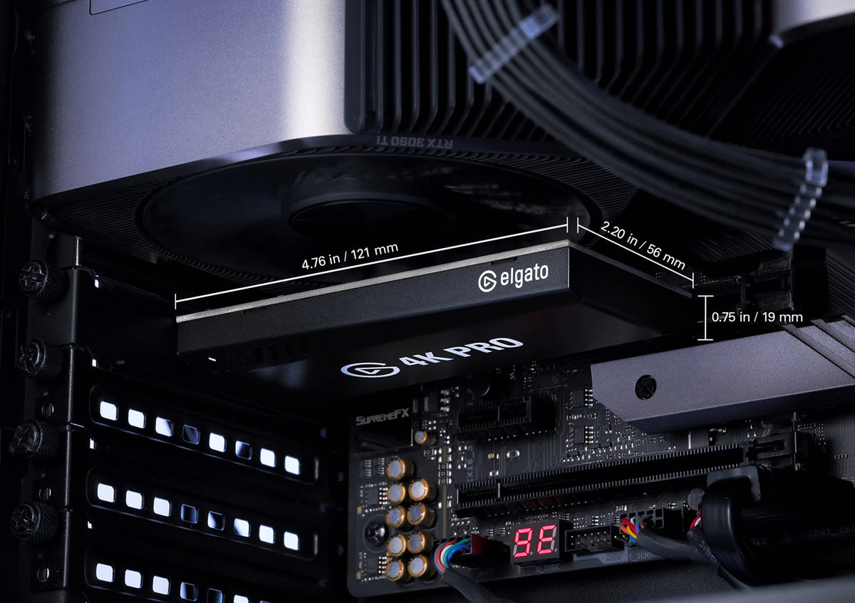 Elgato Game Capture 4K Pro - 8K60 Passthrough 4K60 Capture PCIe 2.0 x4 - view 3