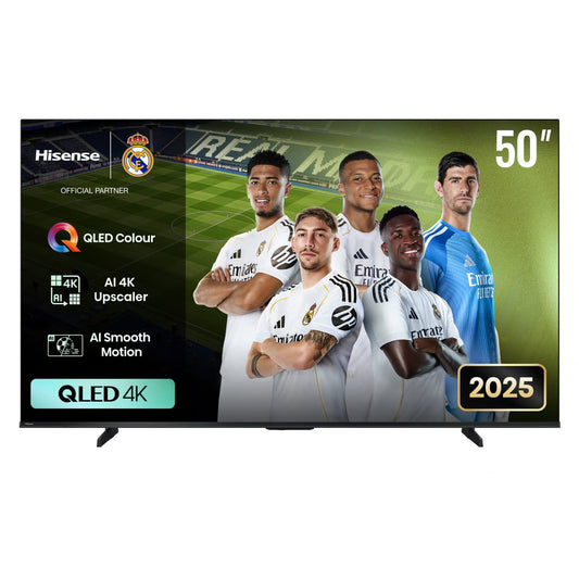 Hisense LEDN50Q6Q 50 inch QLED 4K Smart TV with 60Hz refresh rate for home entertainment and streaming