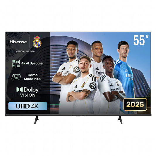 Hisense LEDN55A6Q 55 inch UHD 4K Smart TV with 60Hz refresh rate for home entertainment and streaming