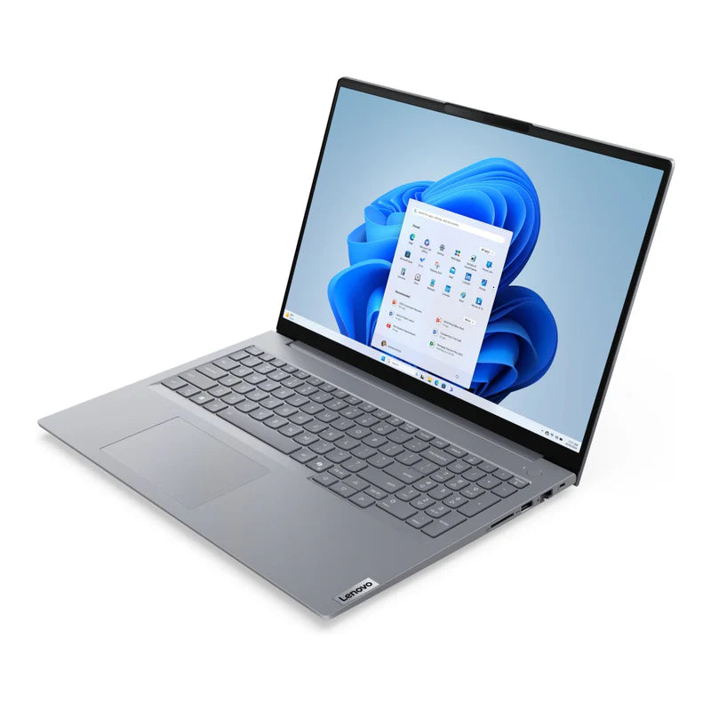 Lenovo ThinkBook 16 G8 IAL grey 16 inch WUXGA AI laptop Intel Core Ultra 7 255H 16GB DDR5 RAM 1TB PCIe SSD Windows 11 Pro