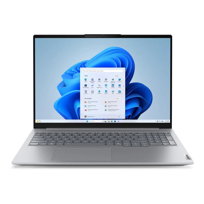 Lenovo ThinkBook 16 G8 IAL grey 16 inch WUXGA AI laptop Intel Core Ultra 7 255H 16GB DDR5 RAM 1TB PCIe SSD Windows 11 Pro