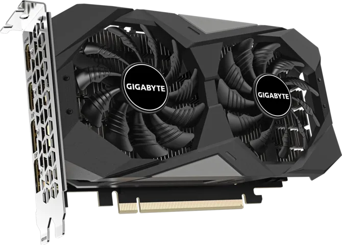 GIGABYTE GeForce RTX 3050 WINDFORCE OC 6GB GDDR6 graphics card with 96-bit memory bus PCIe 4.0 dual HDMI and dual DisplayPort