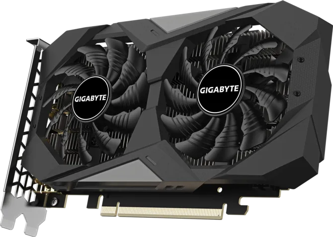 GIGABYTE GeForce RTX 3050 WINDFORCE OC 6GB GDDR6 graphics card with 96-bit memory bus PCIe 4.0 dual HDMI and dual DisplayPort