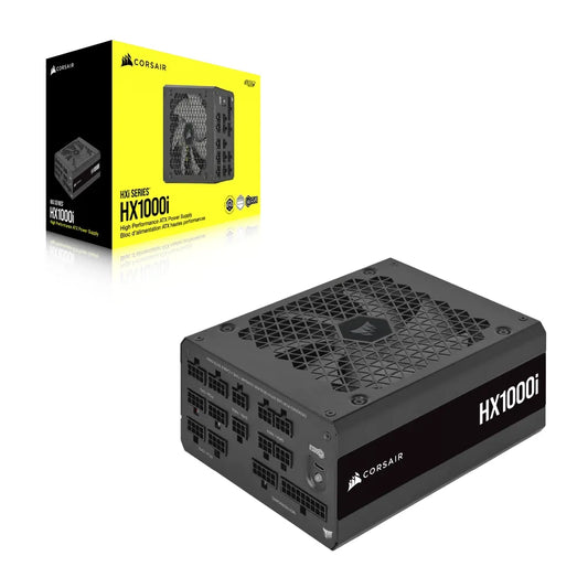 Corsair HX1000i 1000W PSU - 80 PLUS Platinum Fully Modular ATX Power Supply
