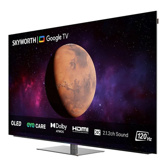 Skyworth 77SXF9850 77-inch OLED smart TV - front view