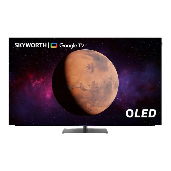 Skyworth 77SXF9850 77-inch OLED smart TV - front view