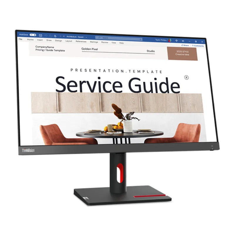 Lenovo ThinkVision S24i-30 23.8 inch FHD IPS monitor 1920x1080 100Hz Full HD display