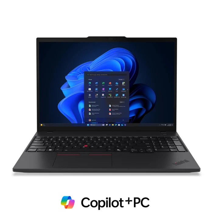 Lenovo ThinkPad T16 Gen 5 business laptop - front view