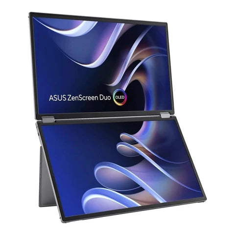 ASUS ZenScreen Duo OLED MQ149CD dual 14-inch portable monitor – main product view