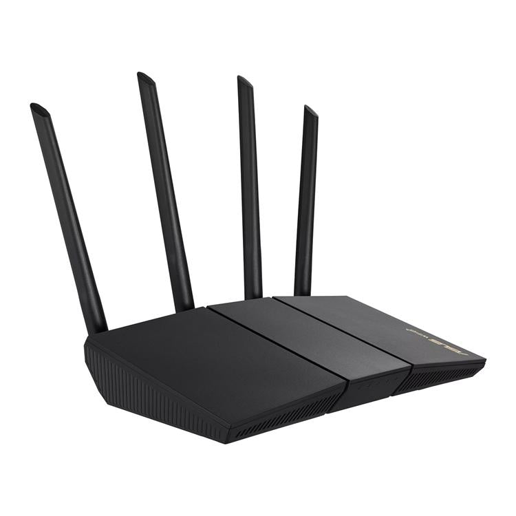 ASUS RT-AX57 AX3000 WiFi 6 dual-band router with 2402Mbps 574Mbps speeds AiMesh MU-MIMO OFDMA VPN 1 WAN and 4 LAN ports