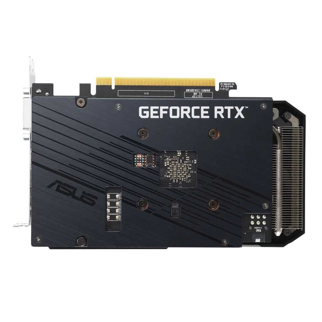 ASUS NVIDIA 8GB GDDR6 OC graphics card PCIe 4.0 1852MHz with HDMI DP DVI ports