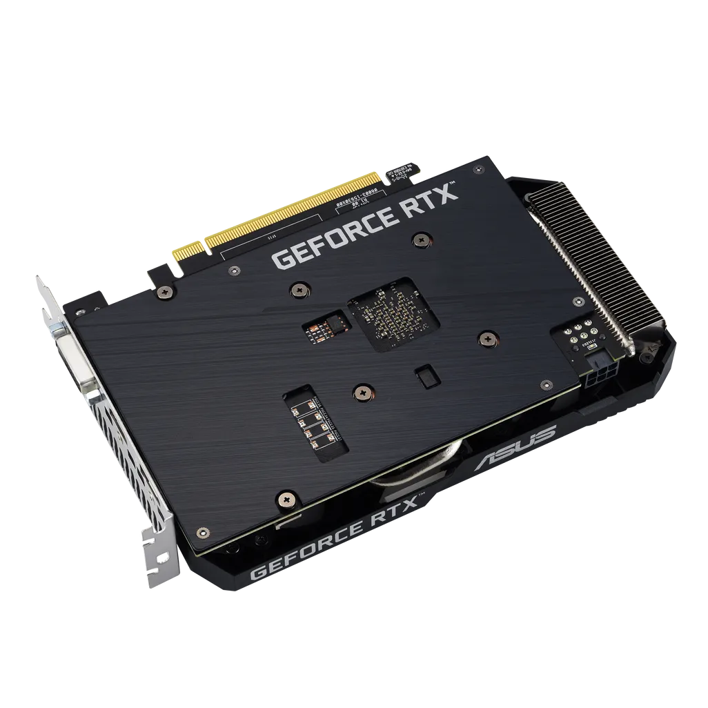 ASUS NVIDIA 8GB GDDR6 OC graphics card PCIe 4.0 1852MHz with HDMI DP DVI ports