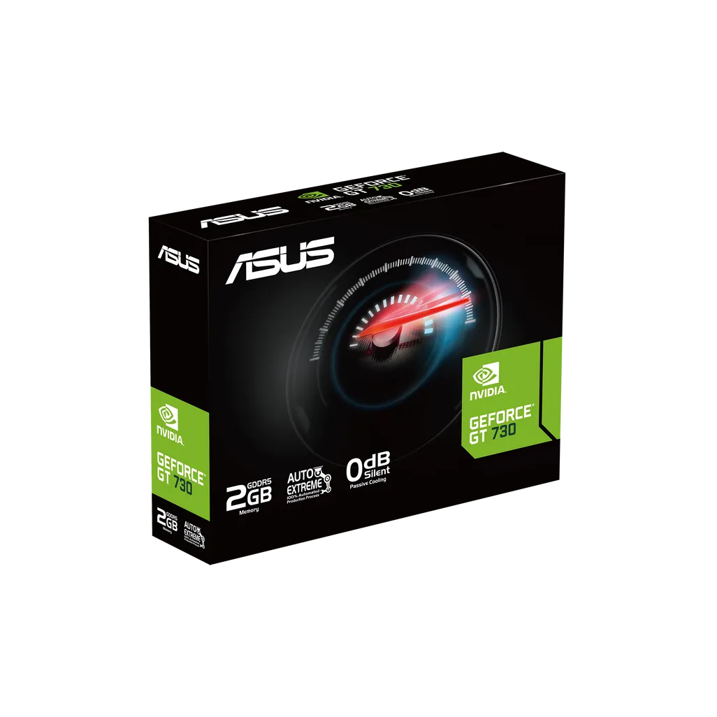 ASUS NVIDIA 2GB GDDR5 graphics card PCIe 2.0 x1 4x HDMI multi-monitor support