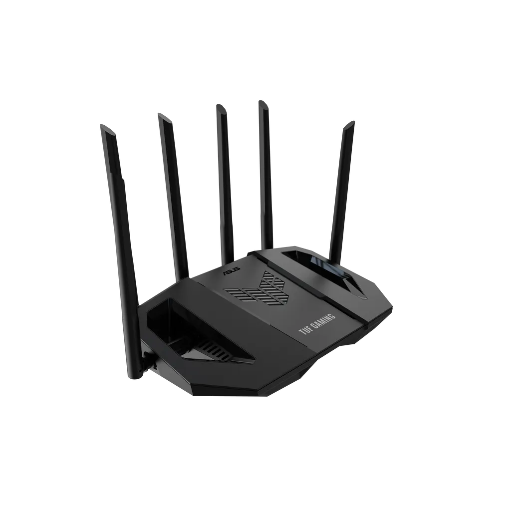 ASUS WiFi 7 gaming router 688+5764Mbps dual-band 2.4GHz 5GHz 1xWAN 3xLAN 1xUSB AiMesh AiProtection