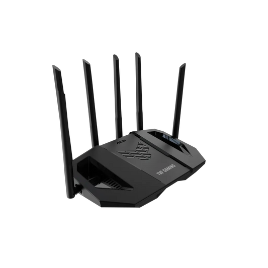 ASUS WiFi 7 gaming router 688+5764Mbps dual-band 2.4GHz 5GHz 1xWAN 3xLAN 1xUSB AiMesh AiProtection