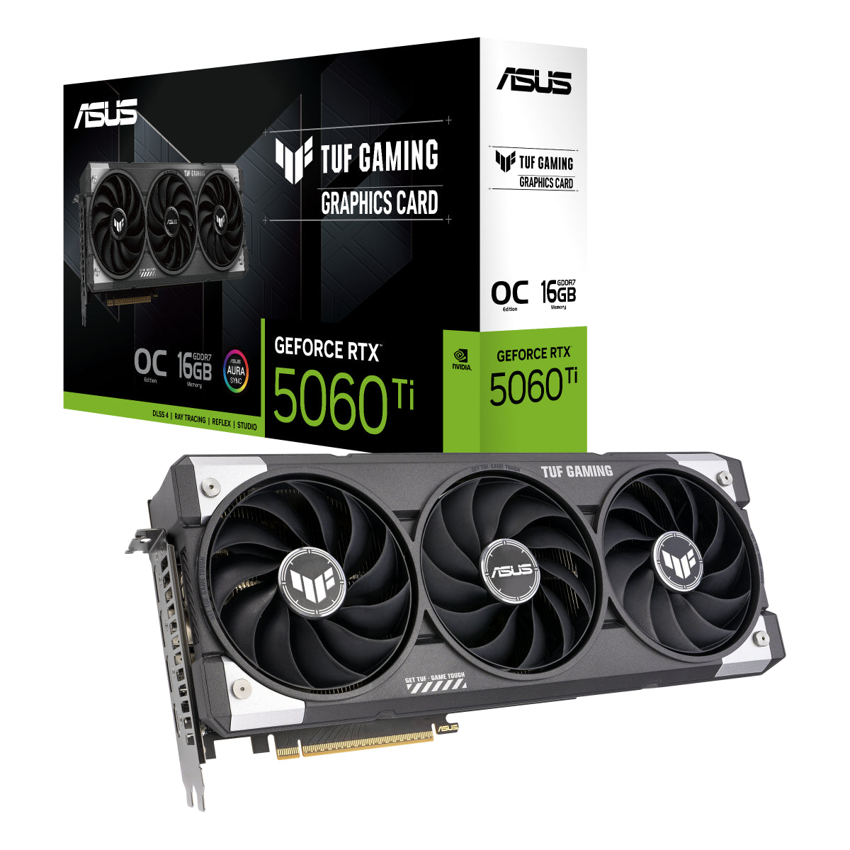 ASUS Prime GeForce RTX 5060 Ti OC 16GB GDDR7 — SFF-ready PCIe 5.0 graphics card, available at Caltech
