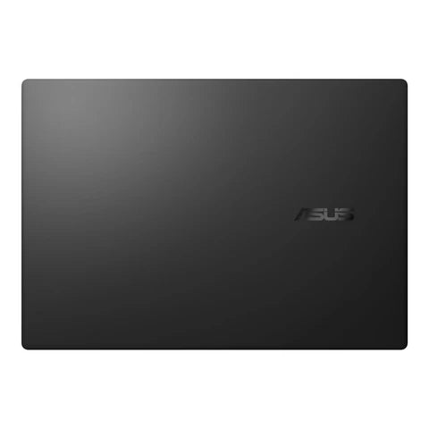 Front view of ASUS Vivobook V3607VM-i73210B0X 16 inch laptop in black with WUXGA display and slim design