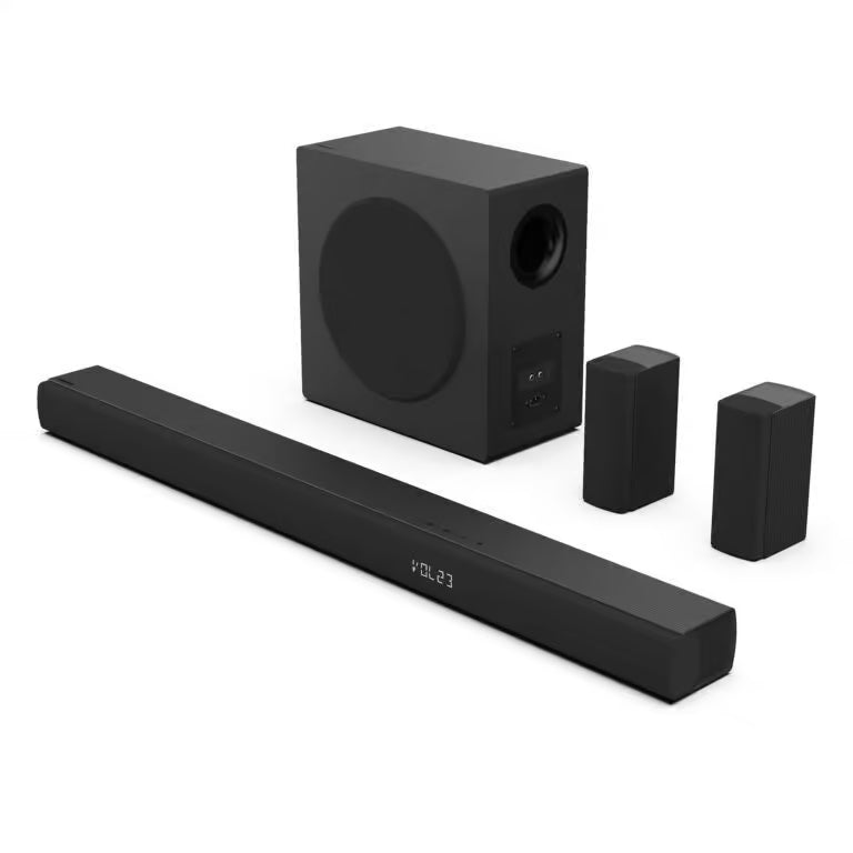 Hisense 5.1 channel 580W Dolby Atmos soundbar with wireless subwoofer Bluetooth surround sound system