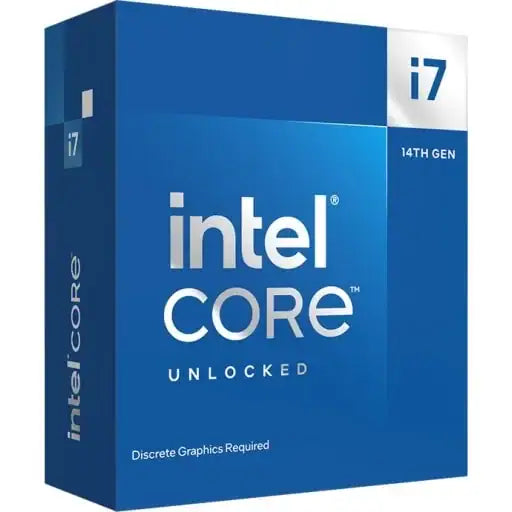 Intel Core i7-14700K 14th gen 20 core desktop processor LGA1700 3.4GHz gaming CPU