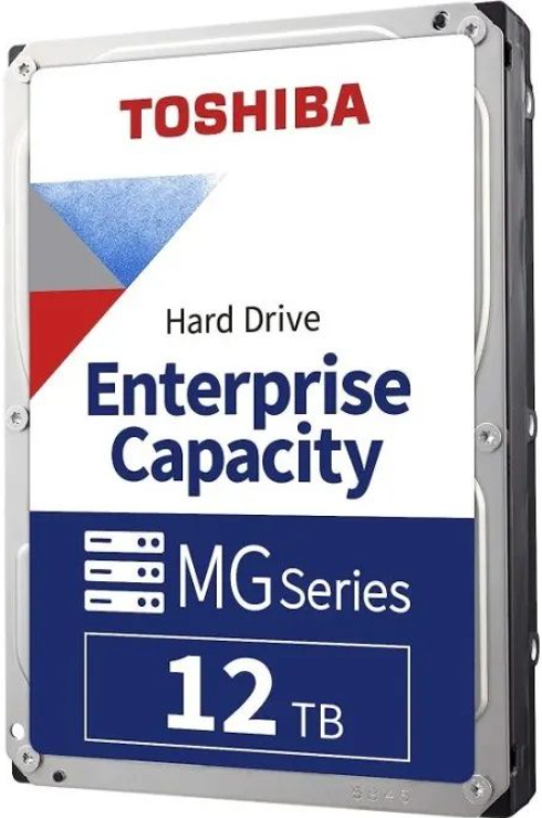 Toshiba MG07 12TB 3.5-inch Enterprise SATA Hard Drive - product view 2