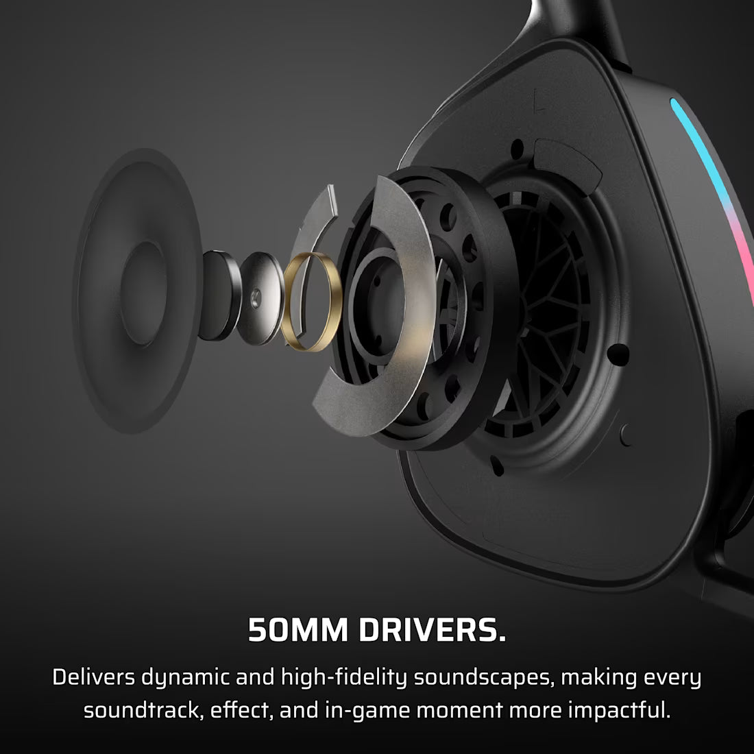 Corsair VOID Wireless v2 Gaming Headset 2.4GHz/Bluetooth Dolby Atmos - view 10