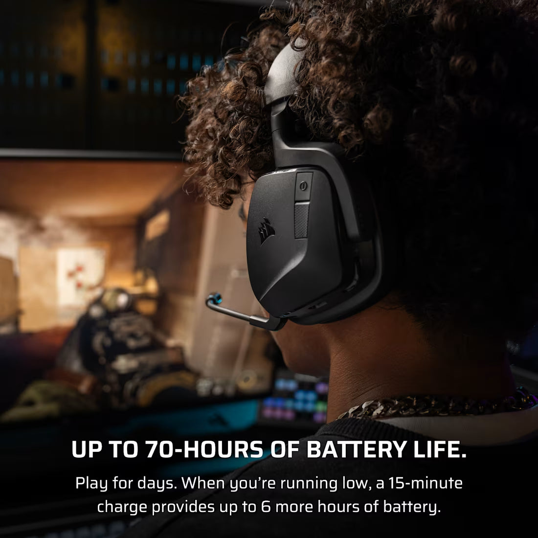 Corsair VOID Wireless v2 Gaming Headset 2.4GHz/Bluetooth Dolby Atmos - view 9