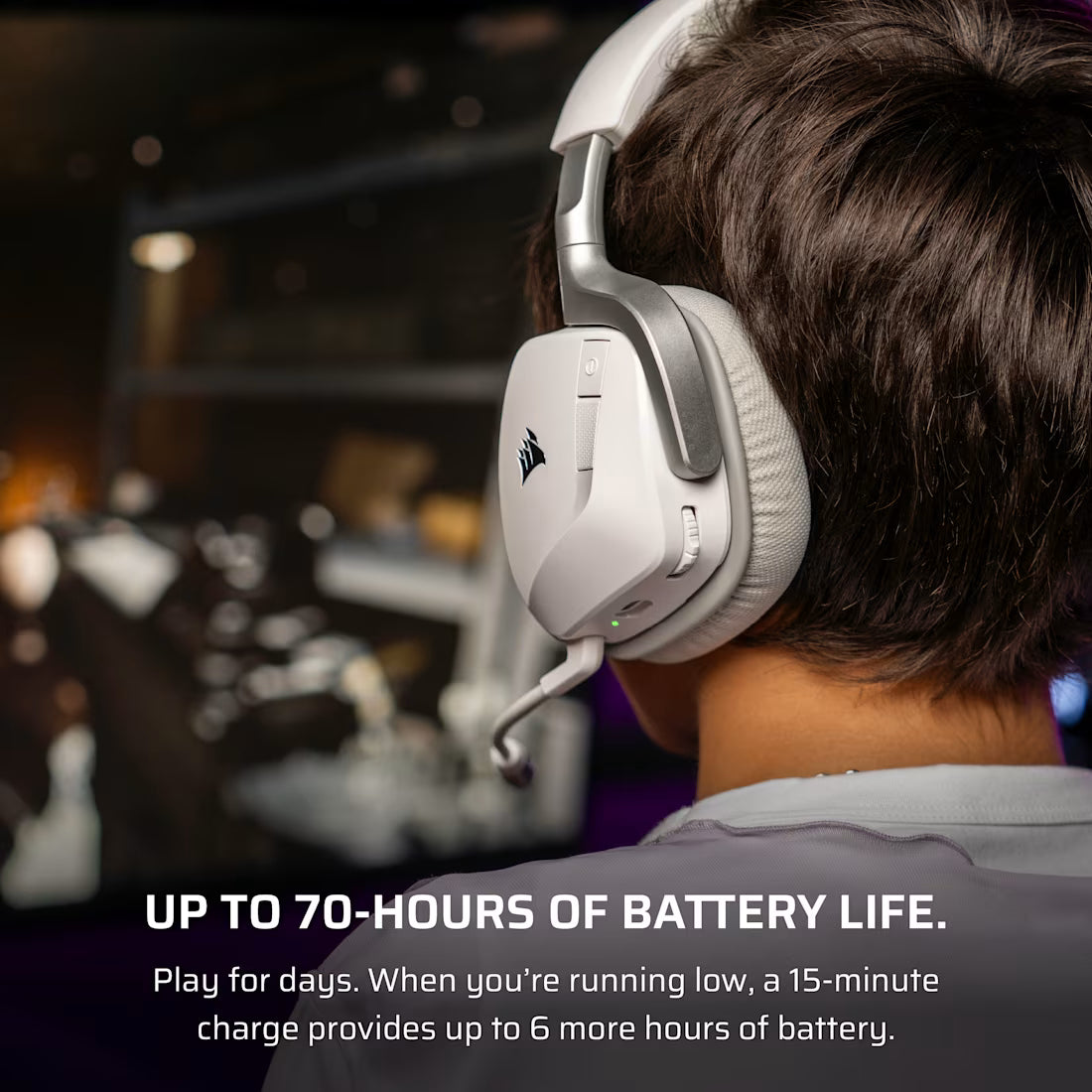 Corsair VOID Wireless v2 Gaming Headset - White
