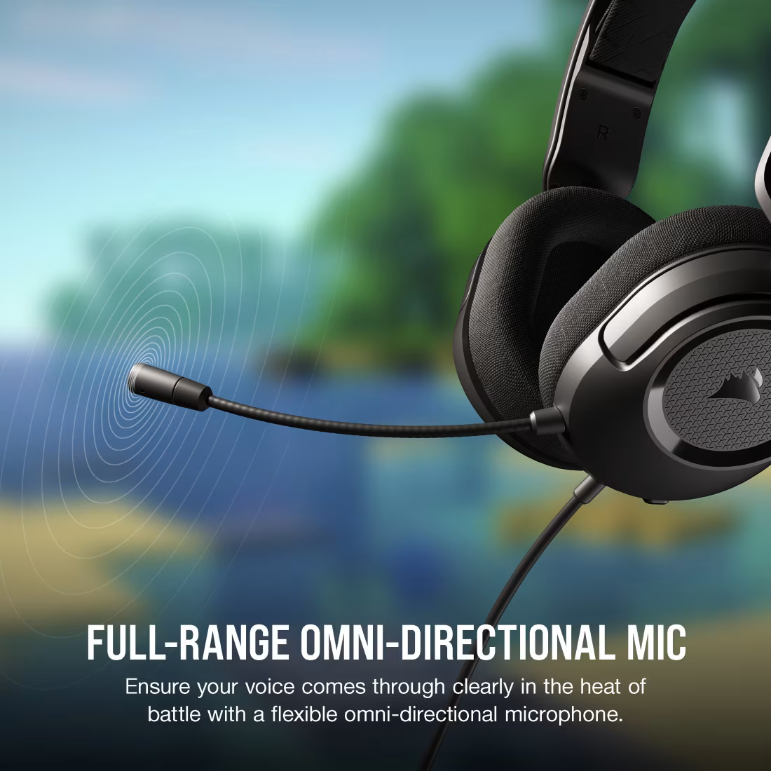 HS35 Surround v2 Carbon Gaming Headset Universal 3.5mm connectivity - view 7