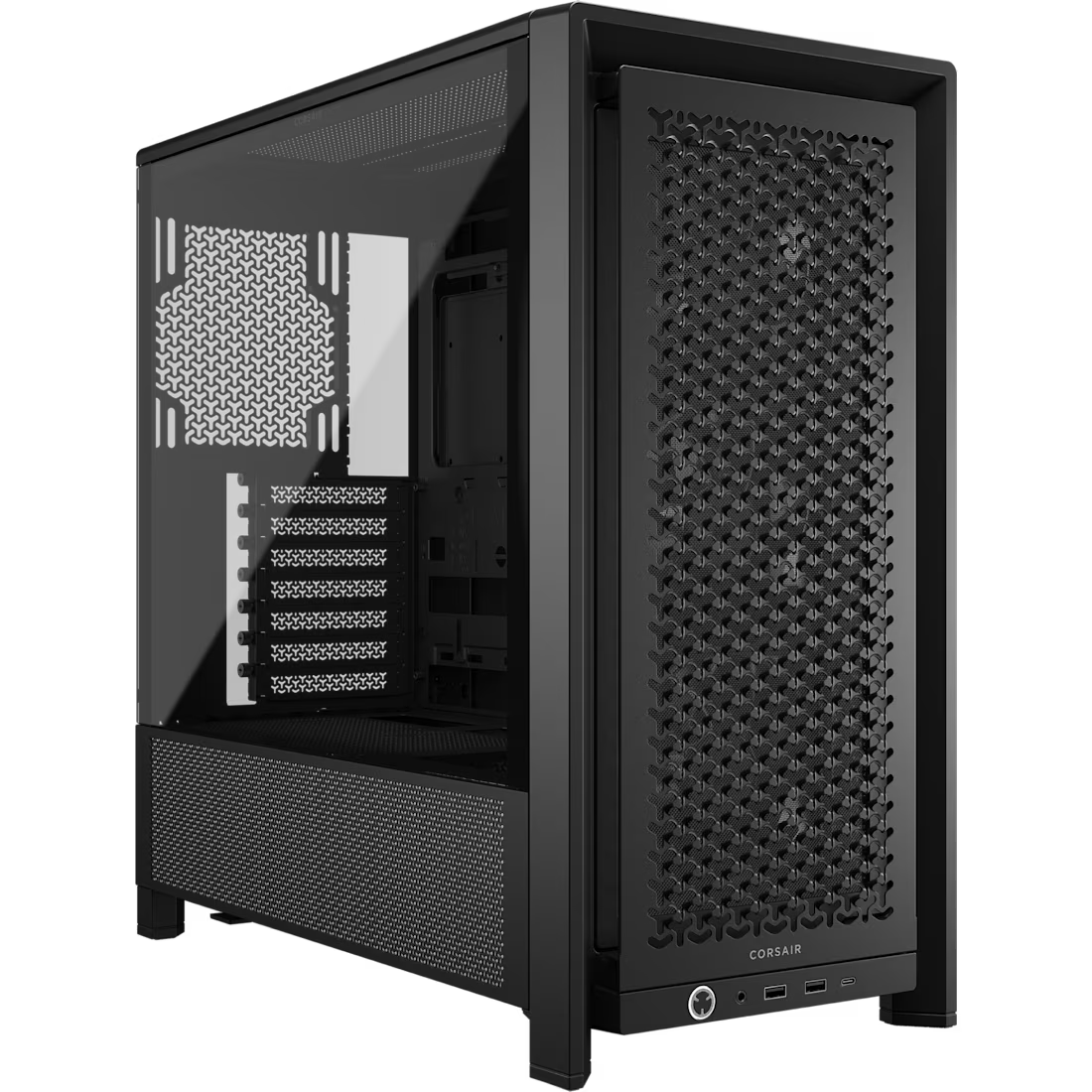 FRAME 4000D RS Black Mid-Tower Case 2x 3.5'' 2x 2.5'' Drive Bays Up to - view 8