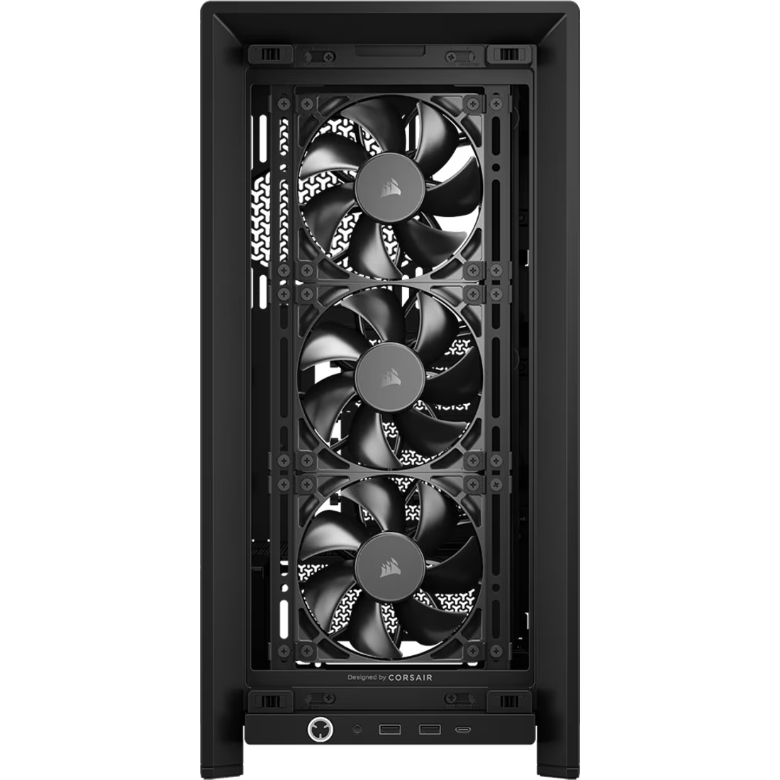 FRAME 4000D RS Black Mid-Tower Case 2x 3.5'' 2x 2.5'' Drive Bays Up to - view 2