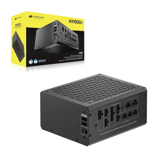 Corsair HX1000i SHIFT 1000W 80 Plus Platinum fully modular ATX power supply PSU