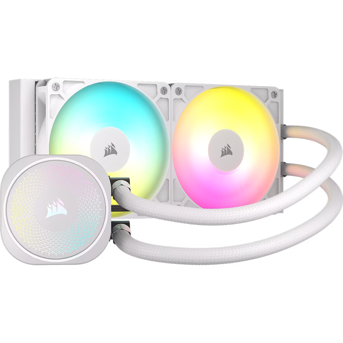 Corsair NAUTILUS 240 ARGB White 240mm Radiator AIO CPU Cooler Intel LGA - view 1