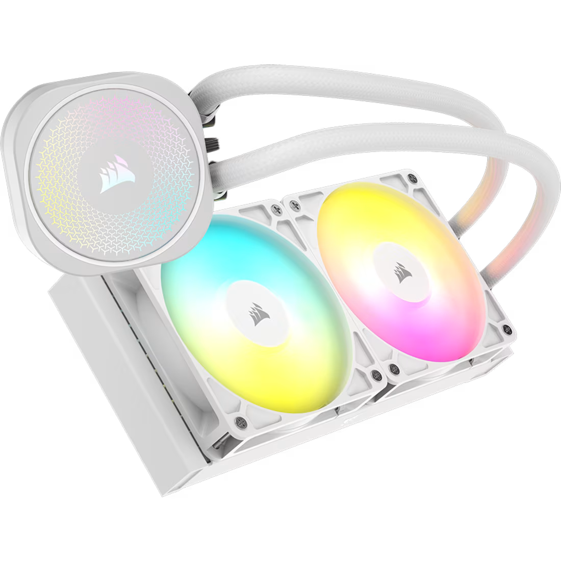 Corsair NAUTILUS 240 ARGB White 240mm Radiator AIO CPU Cooler Intel LGA - view 2
