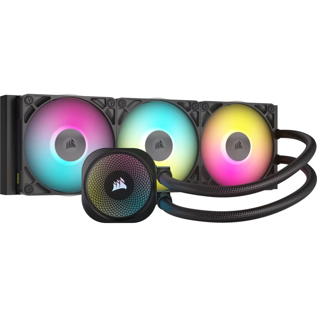Corsair iCUE LINK TITAN 360 RX RGB AIO liquid CPU cooler 360mm radiator with RGB fans