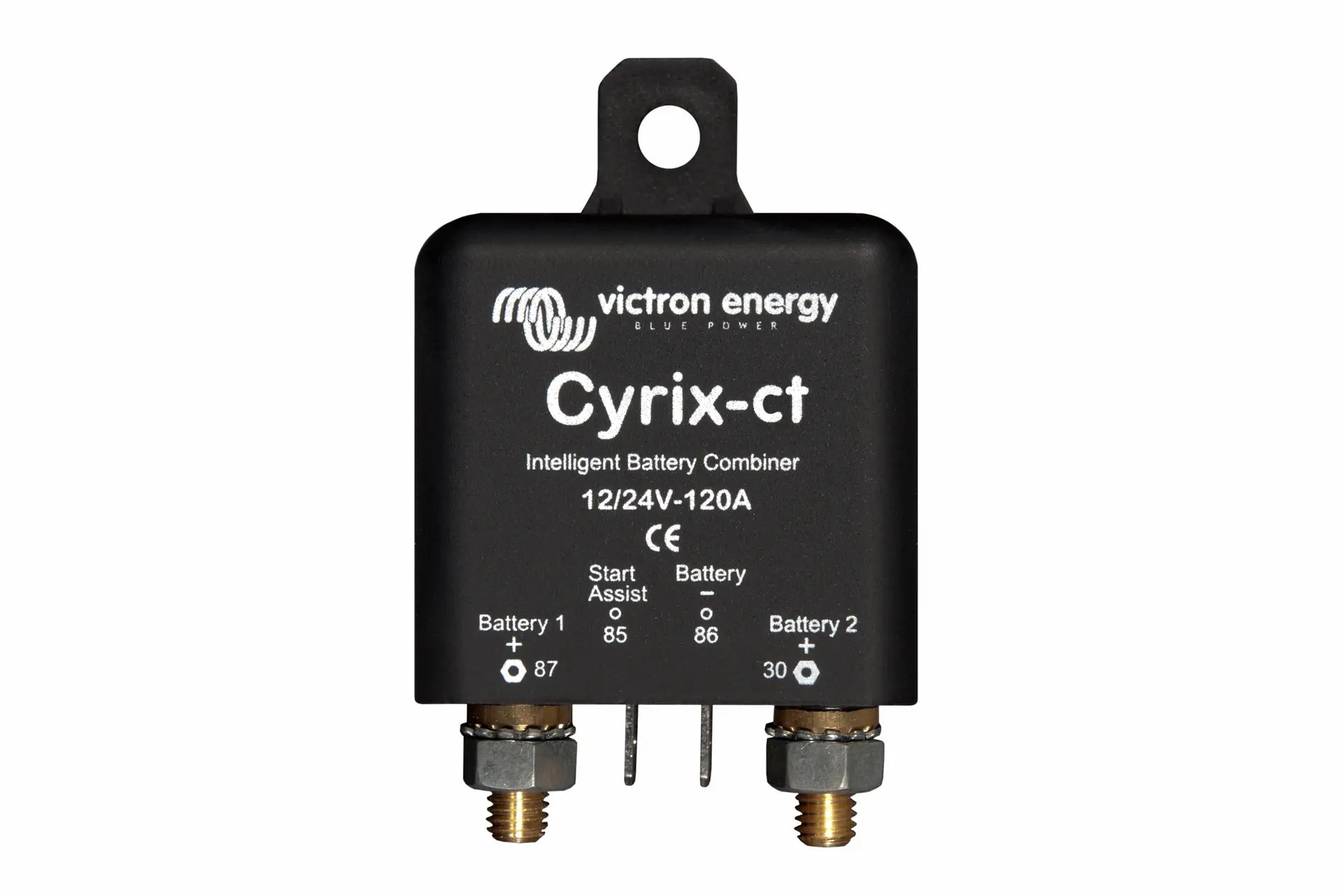 Victron Cyrix-ct 12/24V 120A intelligent Li-ion battery combiner, automatic charge relay for marine, automotive, and off-grid battery systems