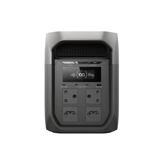 ECOFLOW Portable Power Station DELTA 3 Max, 2048Wh LFP Battery,3400W Output