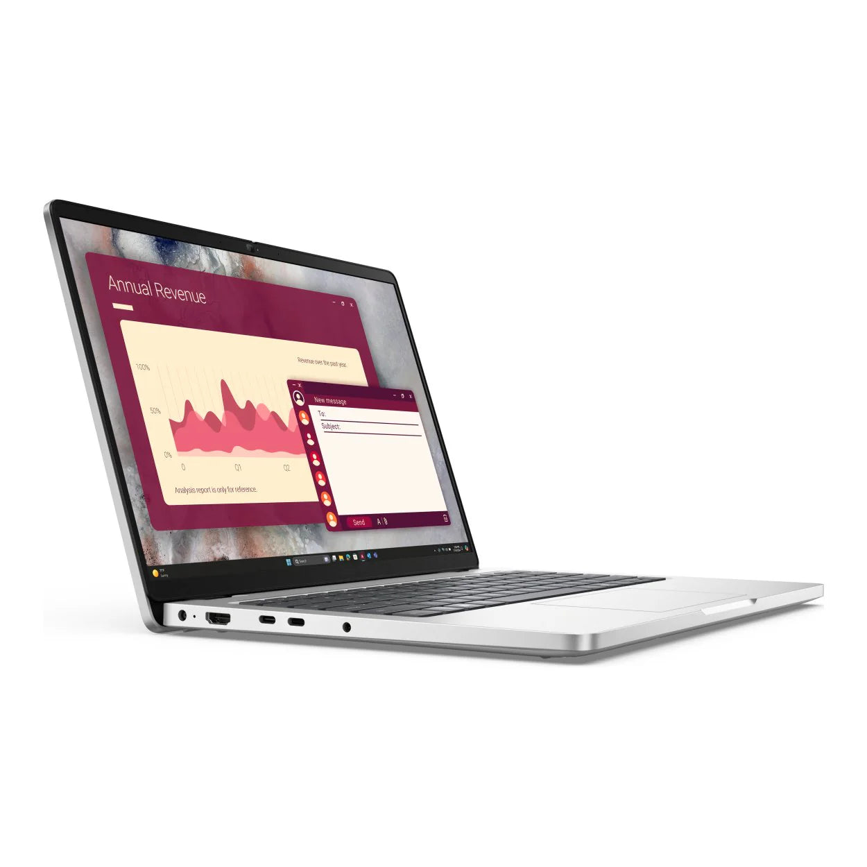 Dell 14 Pro 14 inch business laptop with Intel Core 5 120U 16GB RAM and 512GB SSD for office productivity remote work and everyday use