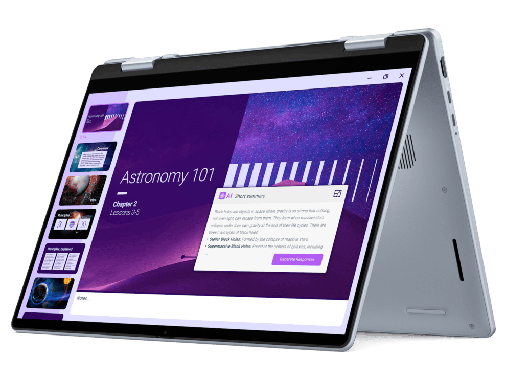 Dell 14 Plus 2-in-1 DB04250 blue 14-inch touch laptop - view 3