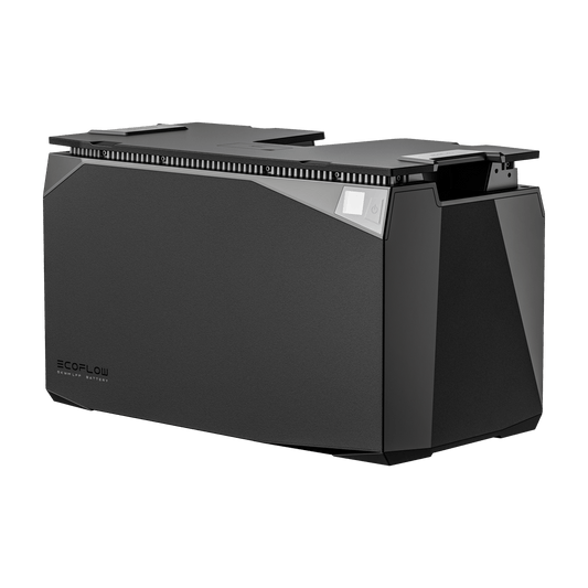 EcoFlow 5kWh LiFePO4 battery module power kit with cable and mounting strap