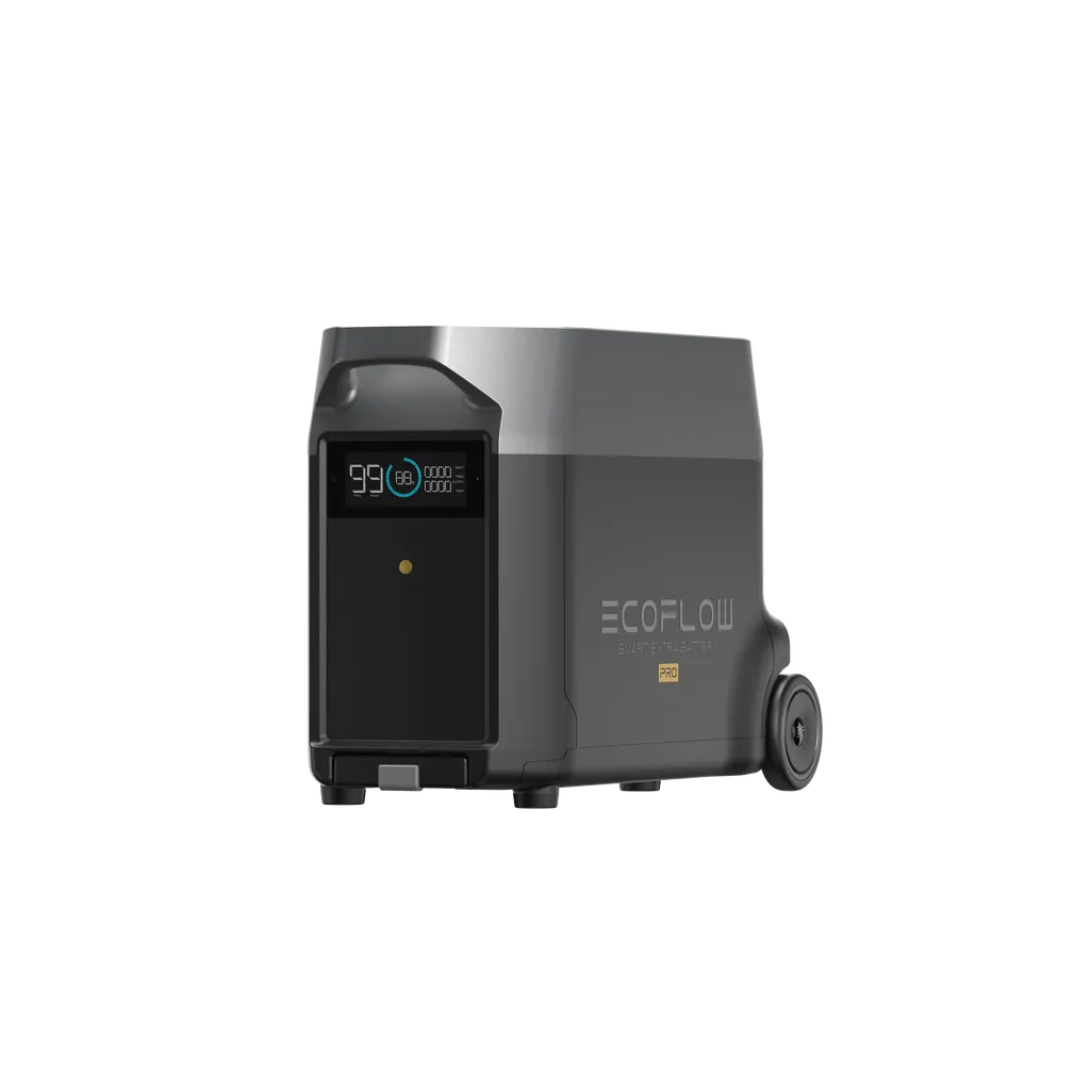 EcoFlow DELTA Pro extended battery 3.6kWh LiFePO4 portable power expansion for home backup and off-grid energy systems