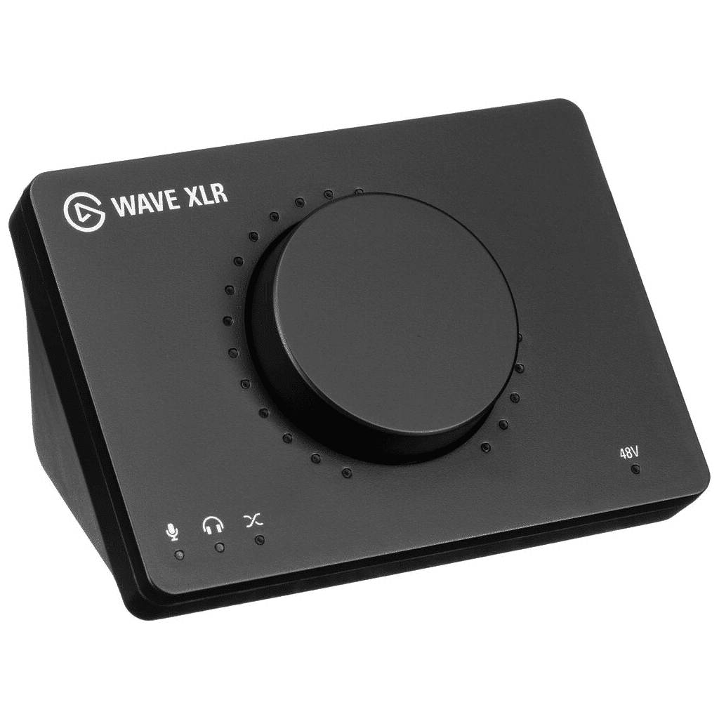 Elgato Wave XLR microphone interface USB audio interface with XLR input and Wave Link software