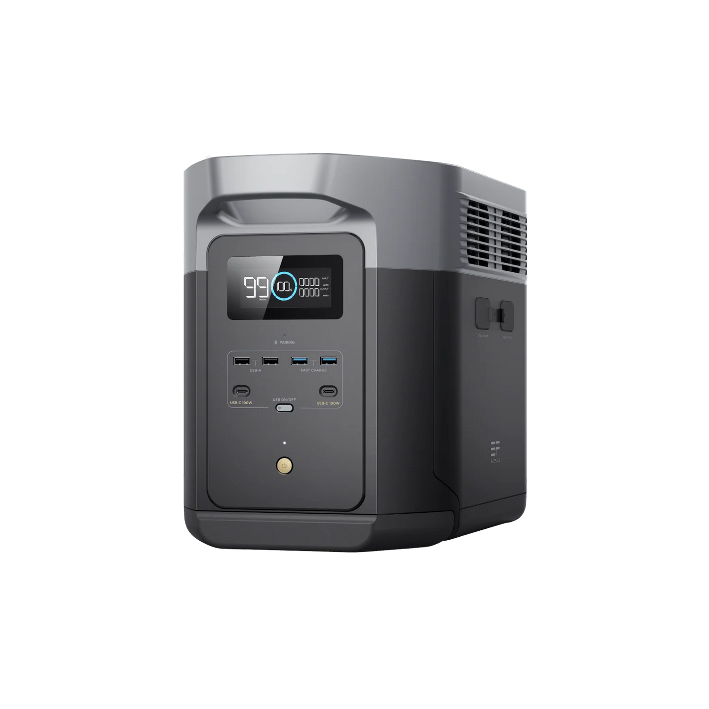 EcoFlow Delta 2 Max 2048Wh LiFePO4 portable power station with 2400W output