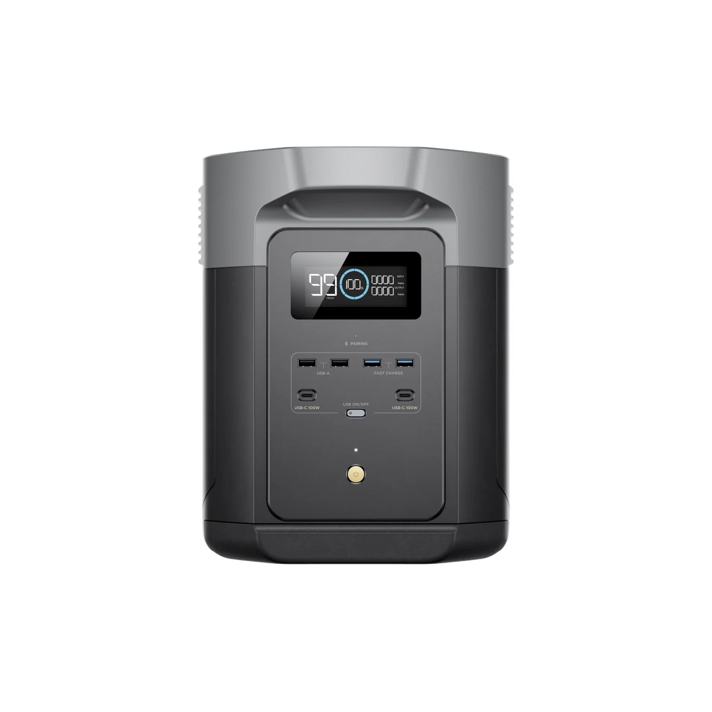 EcoFlow Delta 2 Max 2048Wh LiFePO4 portable power station with 2400W output