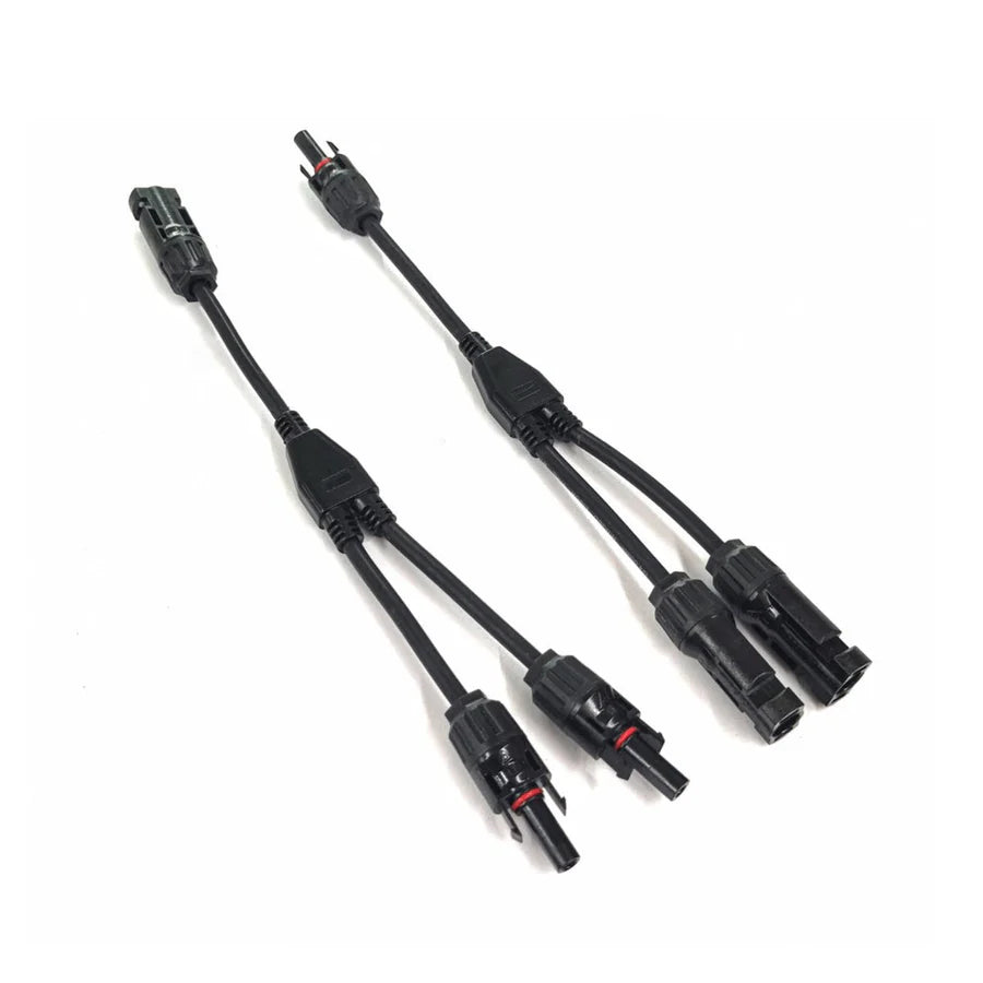 EcoFlow MC4 solar parallel Y-connector cable 0.3m for connecting two solar panels to one power station input